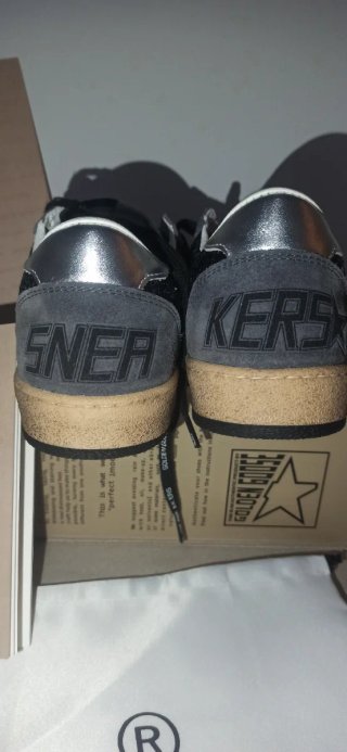 Zapatillas Golden Goose Glitter Negro/Gris