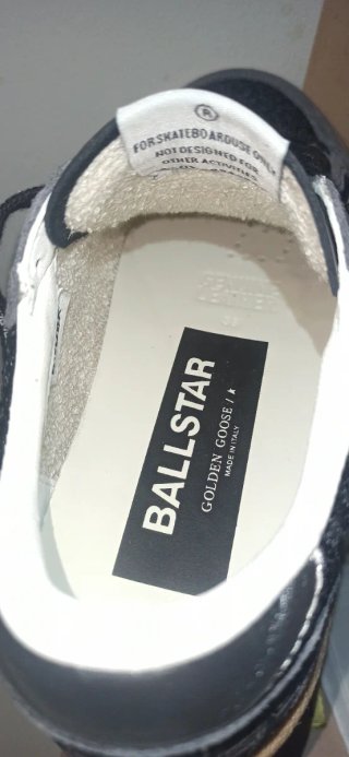 Zapatillas Golden Goose Glitter Negro/Gris