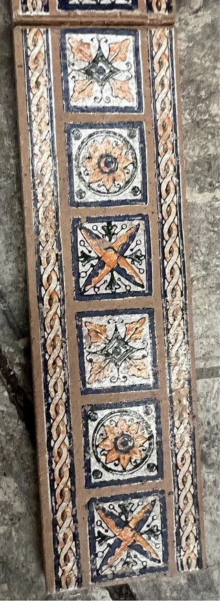 Cenefa Rústica 7.3x25 cm.  10,000 unidades