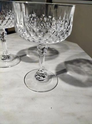 6 Calici Champagne Cristallo
