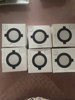 Pack de 6 cajas halogenos led , cada caja vienen 2