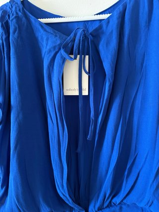 Vestido largo azul royal Nobody's Child
