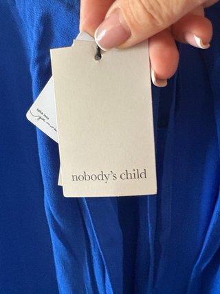 Vestido largo azul royal Nobody's Child