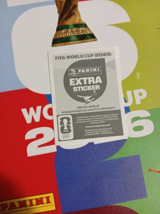 Extra Stickers Luis Díaz Bronce Mundial 26