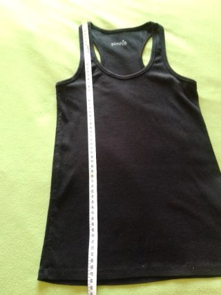 Camiseta tirantes Pimkie negra