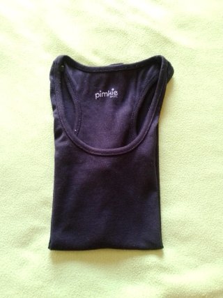 Camiseta tirantes Pimkie negra