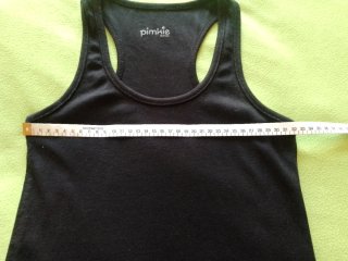 Camiseta tirantes Pimkie negra