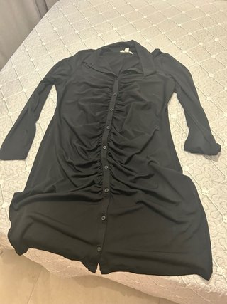 Vestido H&M Negro Talla XL