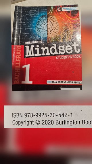 Mindset 1 Bachillerato. Students's book
