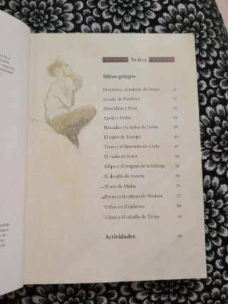 Mitos Griegos (cucaña)