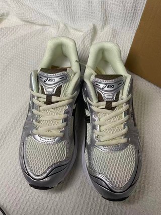 ASICS Plata/Blanco Talla Grande