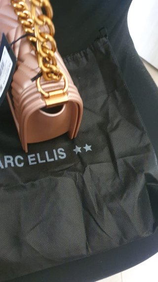 Borsa Marc Ellis "Flat S Manhattan" Rosa Antico me