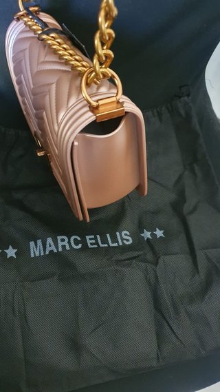 Borsa Marc Ellis "Flat S Manhattan" Rosa Antico me