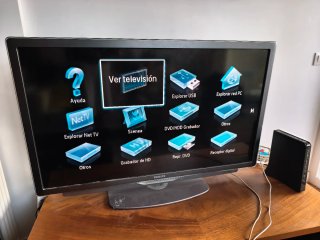 Televisión Philips 46 Negra
