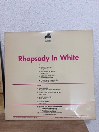 Vinilo Barry White - Put Me In Your Mix