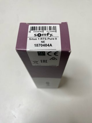 : Lote 80 Mandos Somfy Situo 1 RTS Pure II
