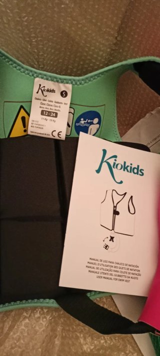 Chaleco flotador infantil Kiokids para 12-24 meses