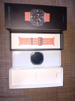 Samsung Galaxy Watch 4 Negro/Naranja