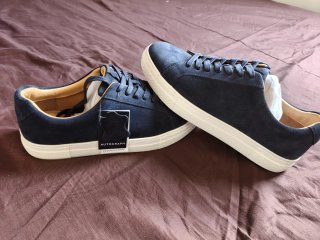 Zapatos Autograph Hombre Azul Gamuza