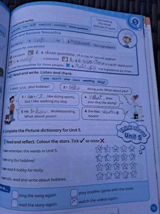 Cuaderno activity book inglés 4t primaria