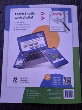 Cuaderno activity book inglés 4t primaria