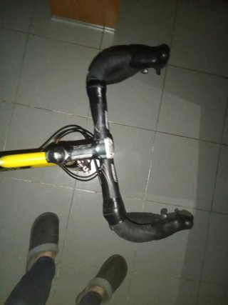 Cuadro Bicicleta MENDIZ Amarillo