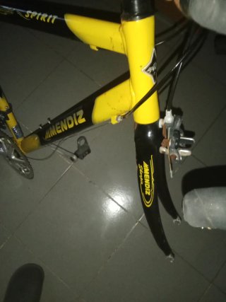 Cuadro Bicicleta MENDIZ Amarillo