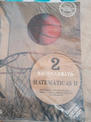 Matemáticas II. 2o de Bachillerato