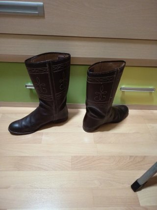 Botas de cowboy de cuero vintage
