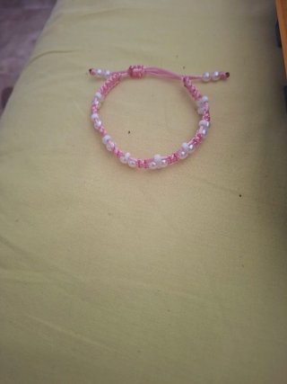 Conjunto collar y pulsera de cuentas