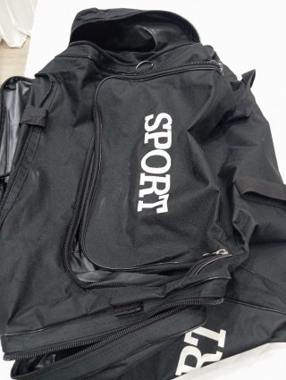 Mochila de viaje XXL negra