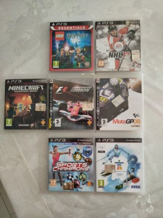 Giochi PS3: Minecraft, NHL 12, MotoGP 08