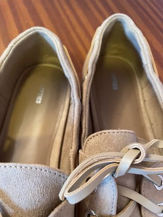 Mocasines Lefties Beige Talla 37 Mujer