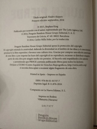 Quien pierde paga - 1° edición (Stephen King)