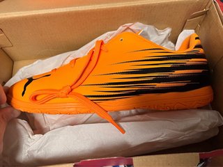 Zapatillas Puma Futbol Sala Attacanto Naranja