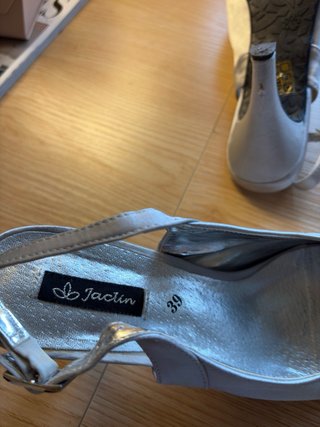 Zapatos de fiesta Jacks plateados