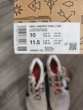 Zapatillas Nike Running Trail Blancas Rojas