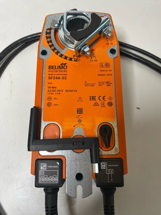 : Actuador Belimo SF24A-S2 20 Nm 24V