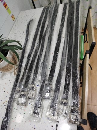 Cinturones negro brillo
