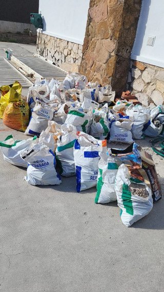 Recogida de escombros