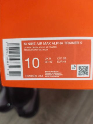 Zapatillas Nike Air Max Gris y Blanco