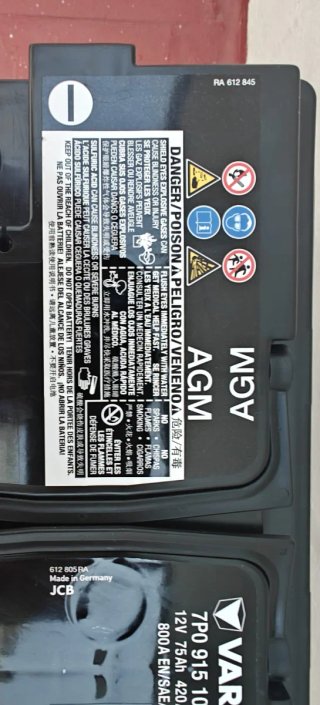 Batería Coche 75Ah