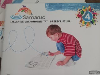 Taller de grafomotricitat i preescritura Samaruc