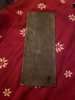 Chapa antigua  Médico de Garganta Nariz Oído