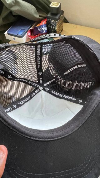 Gorra Chrome Hearts Negra Ajustable Unisex