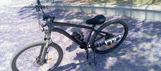 ROCKRIDER ST120 NEGRA RECONSTRUIDA Y CUSTOMIZADA
