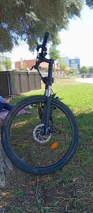 ROCKRIDER ST120 NEGRA RECONSTRUIDA Y CUSTOMIZADA