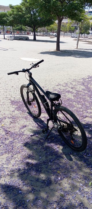 ROCKRIDER ST120 NEGRA RECONSTRUIDA Y CUSTOMIZADA