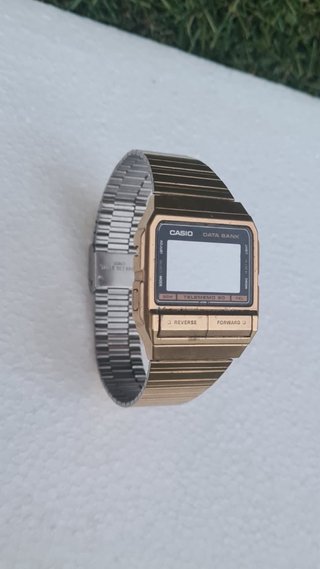 Reloj Casio Data Bank Dorado db-520GA-DF
