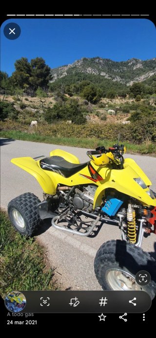 Suzuki LTZ 400 Amarillo 2005